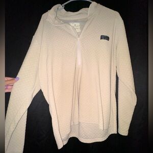 Simply Southern Cream Textured Pullover